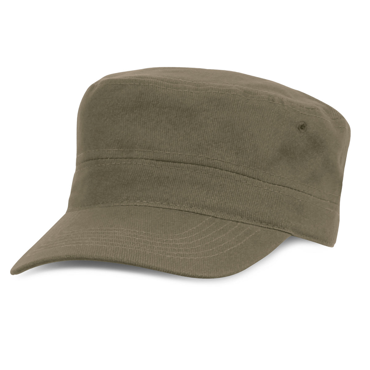 Scout Military Style Cap - Khaki