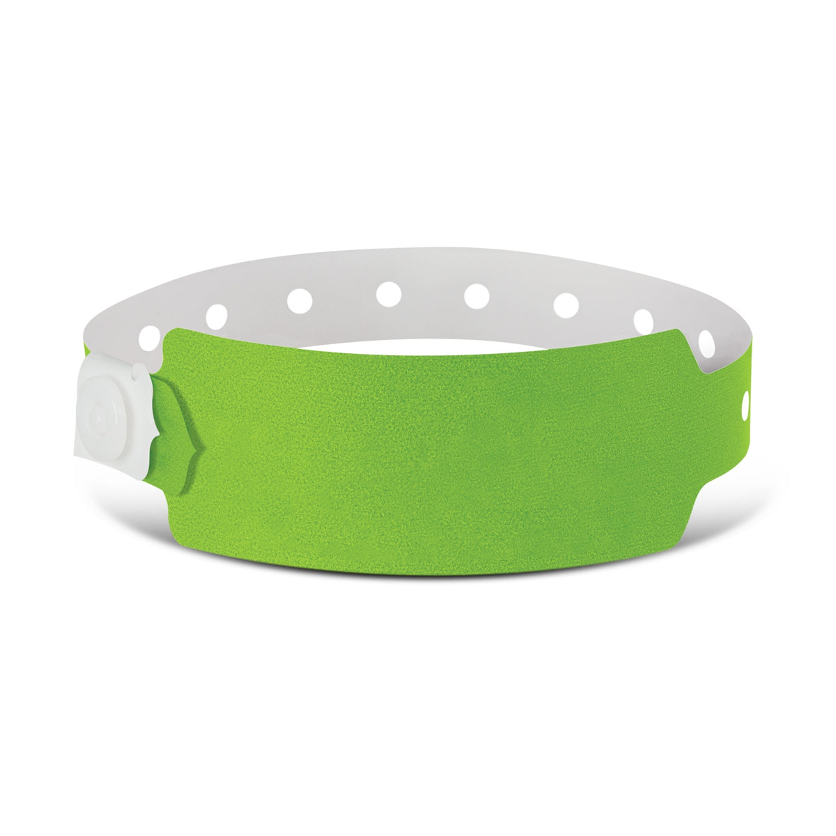 Plastic Event Wrist Band - Neon Lime
