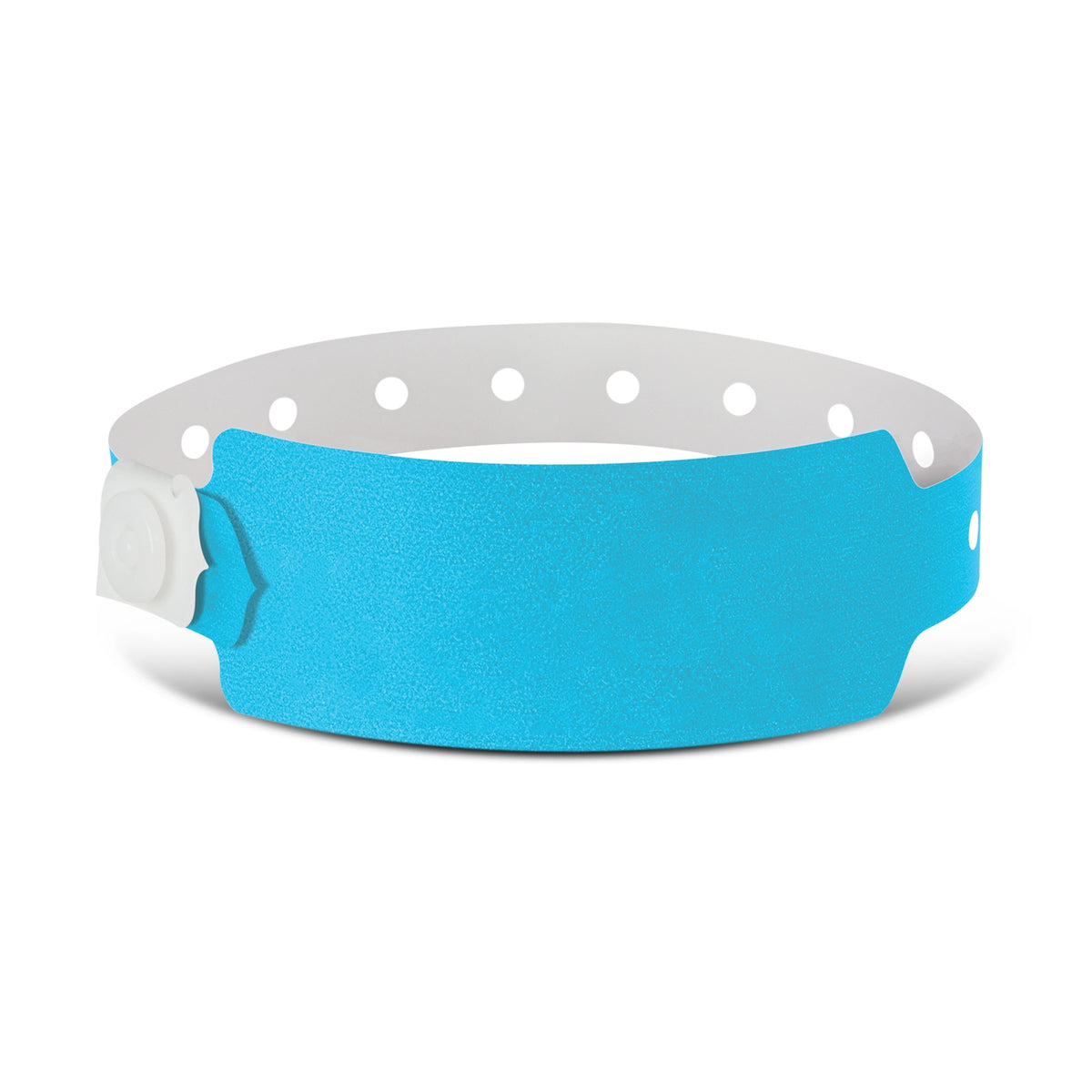 Plastic Event Wrist Band - Neon Blue