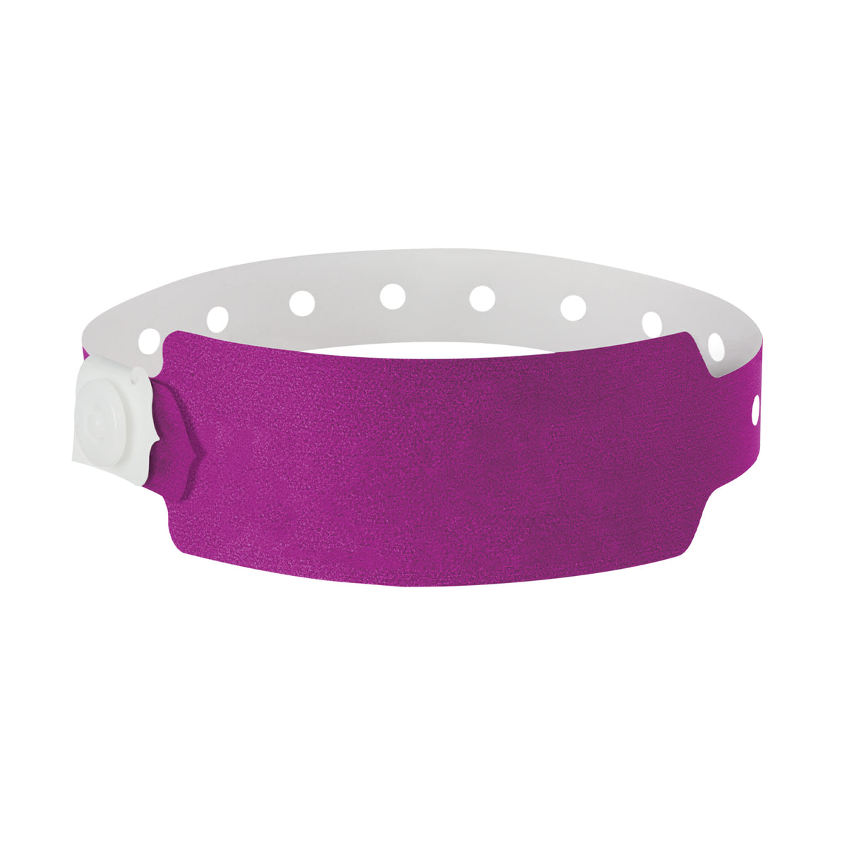 Plastic Event Wrist Band - Purple