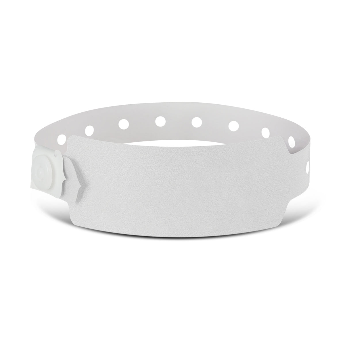 Plastic Event Wrist Band - White