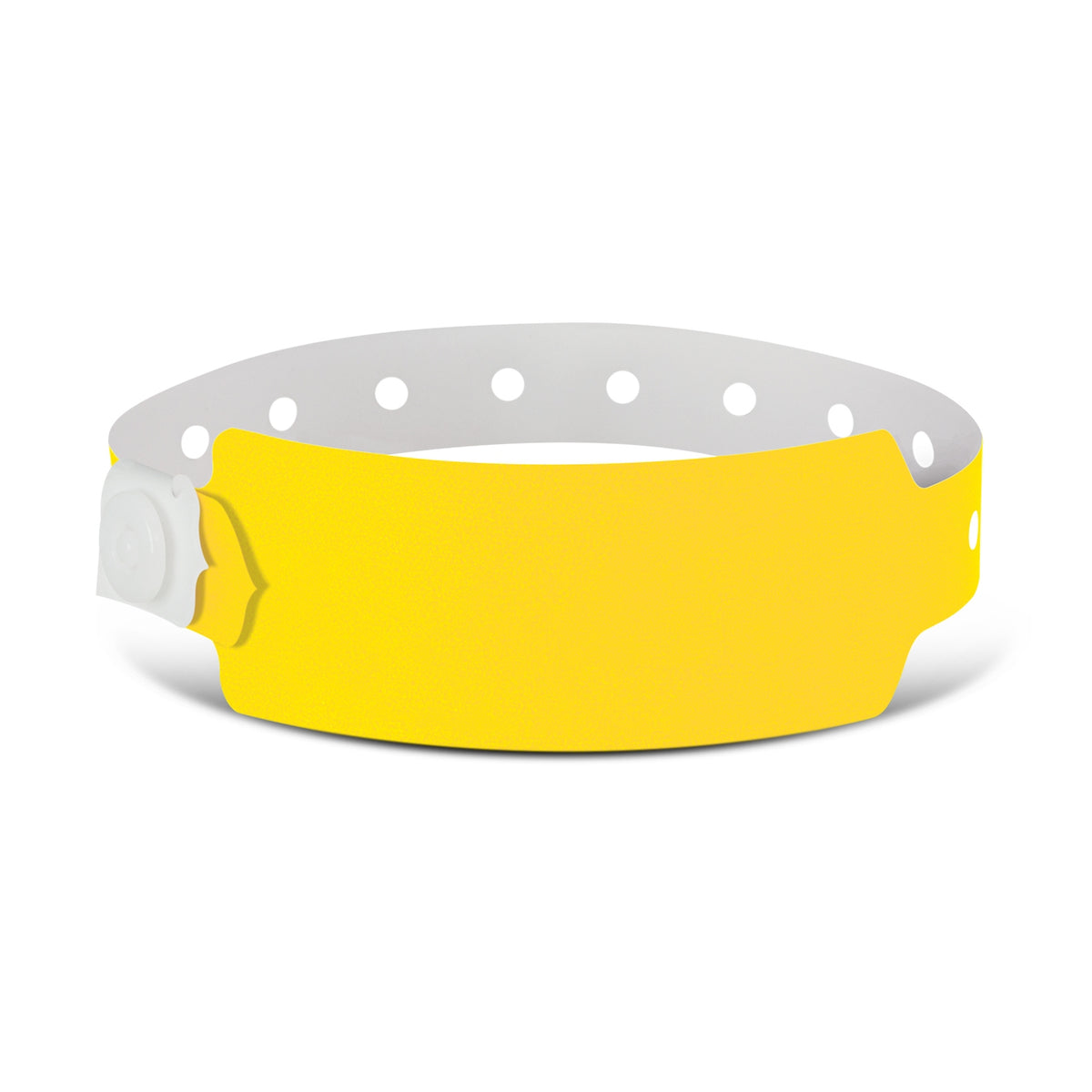 Plastic Event Wrist Band - Yellow