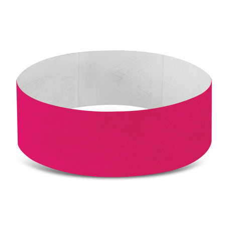 Tyvek Event Wrist Band - Cranberry