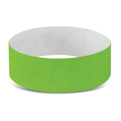 Tyvek Event Wrist Band - Neon Lime