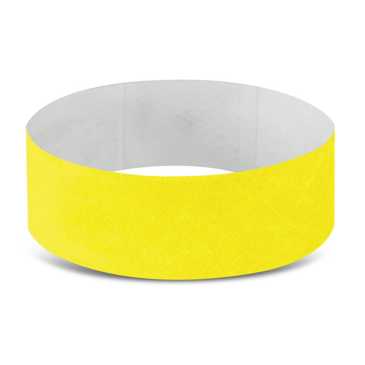 Tyvek Event Wrist Band - Neon Yellow