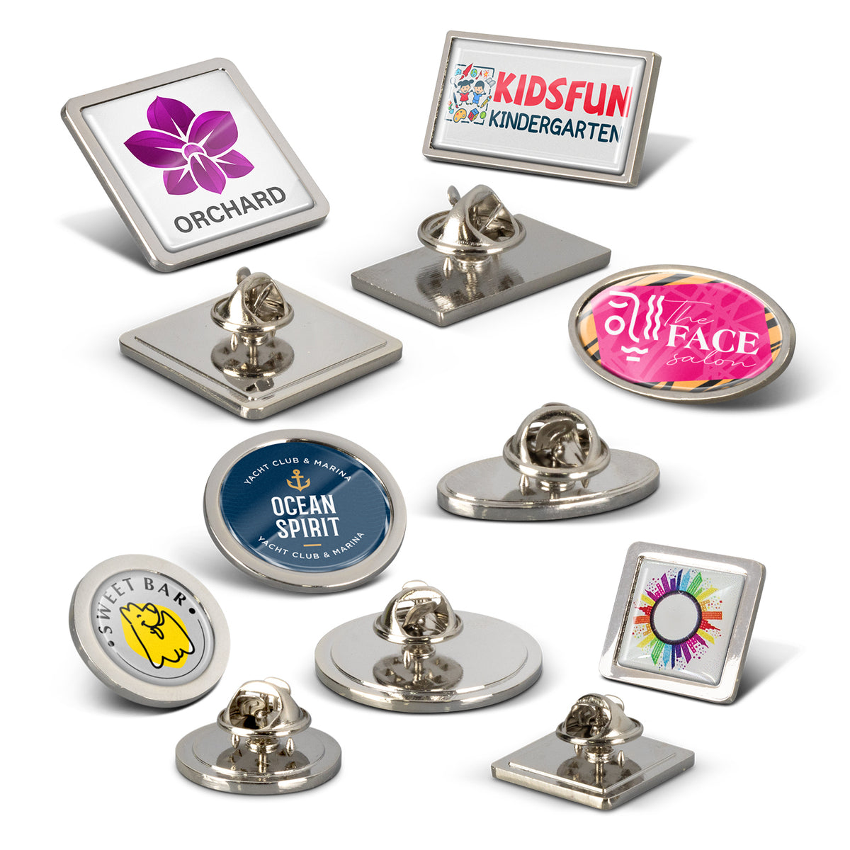 Altura Lapel Pin - Round Small - Assorted
