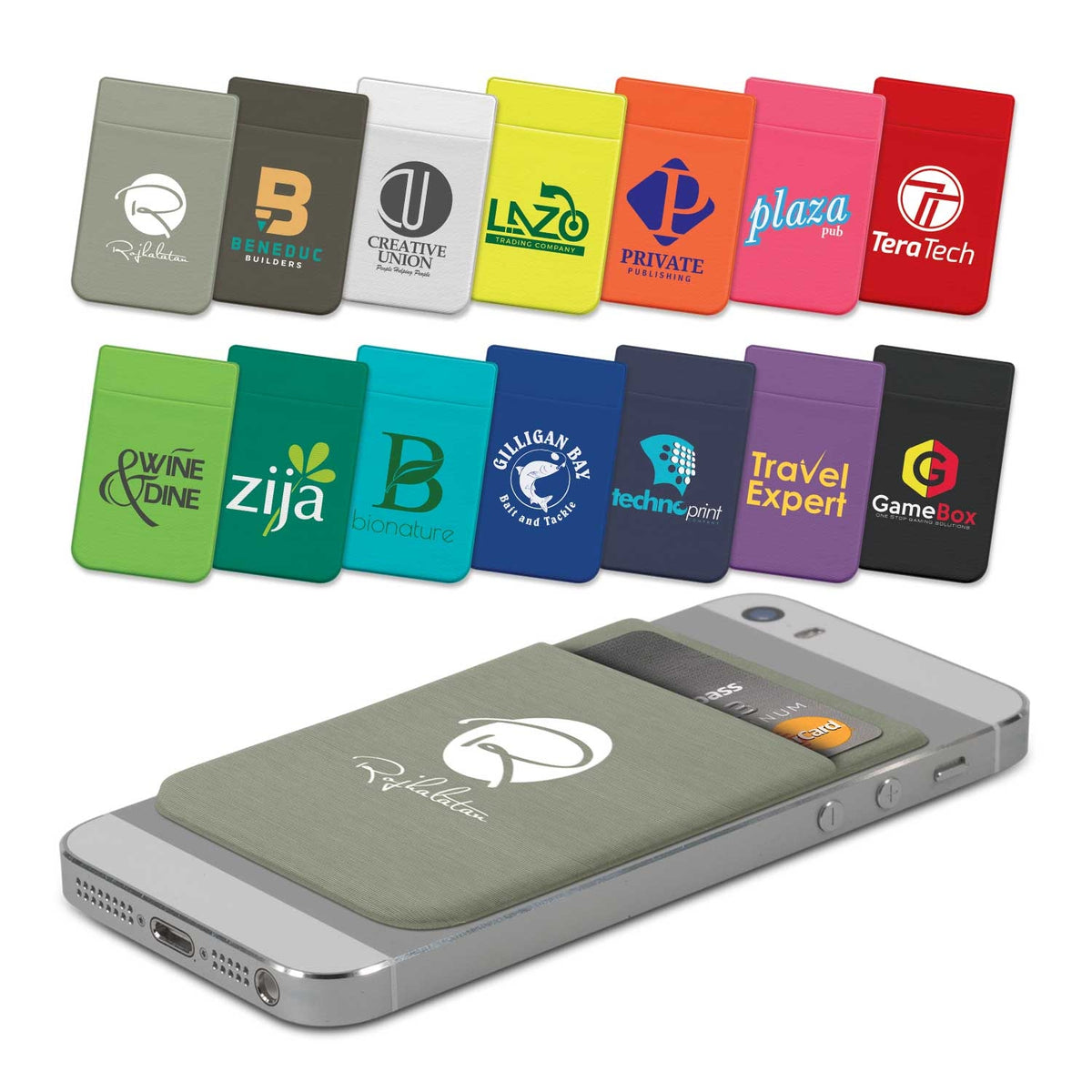 Lycra Phone Wallet - Heat Transfer - Main