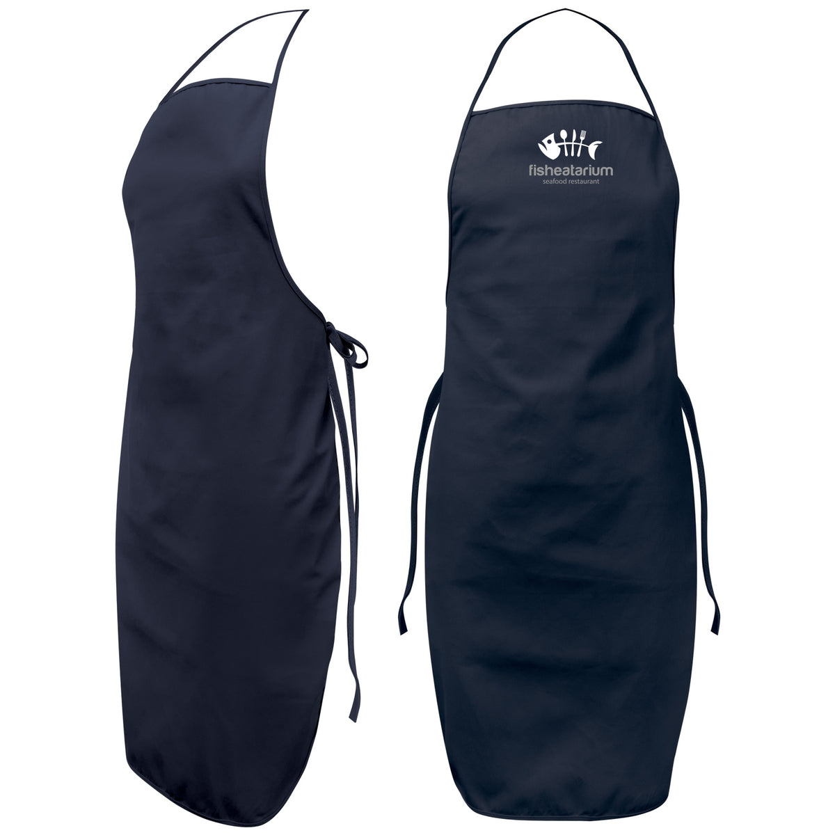 Ritz Bib Apron - Navy