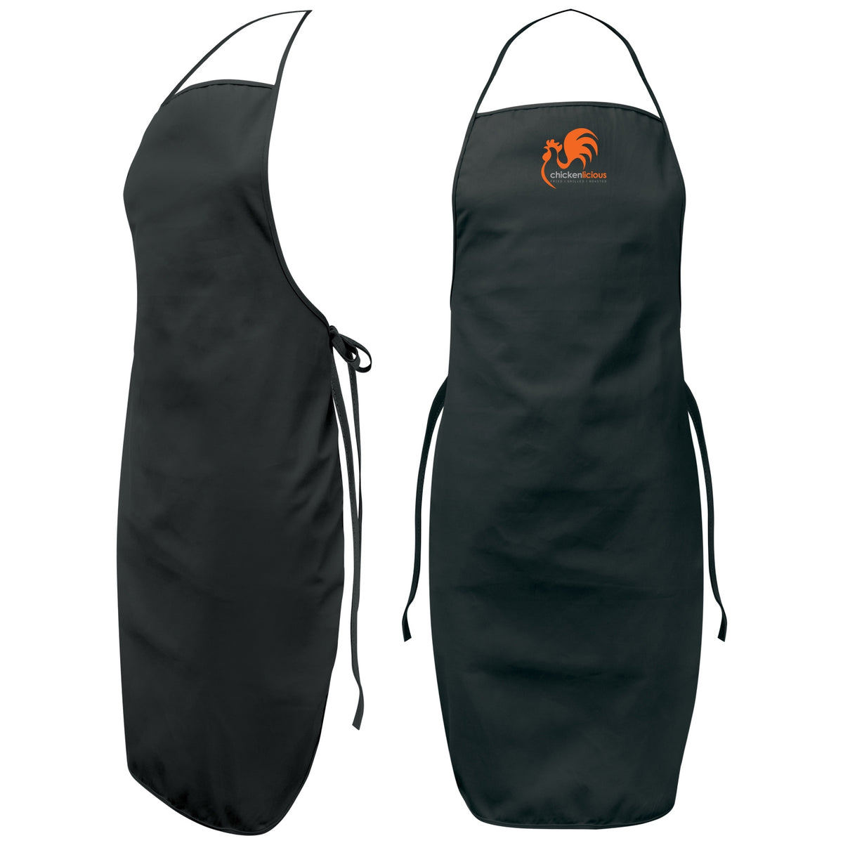 Ritz Bib Apron - Black