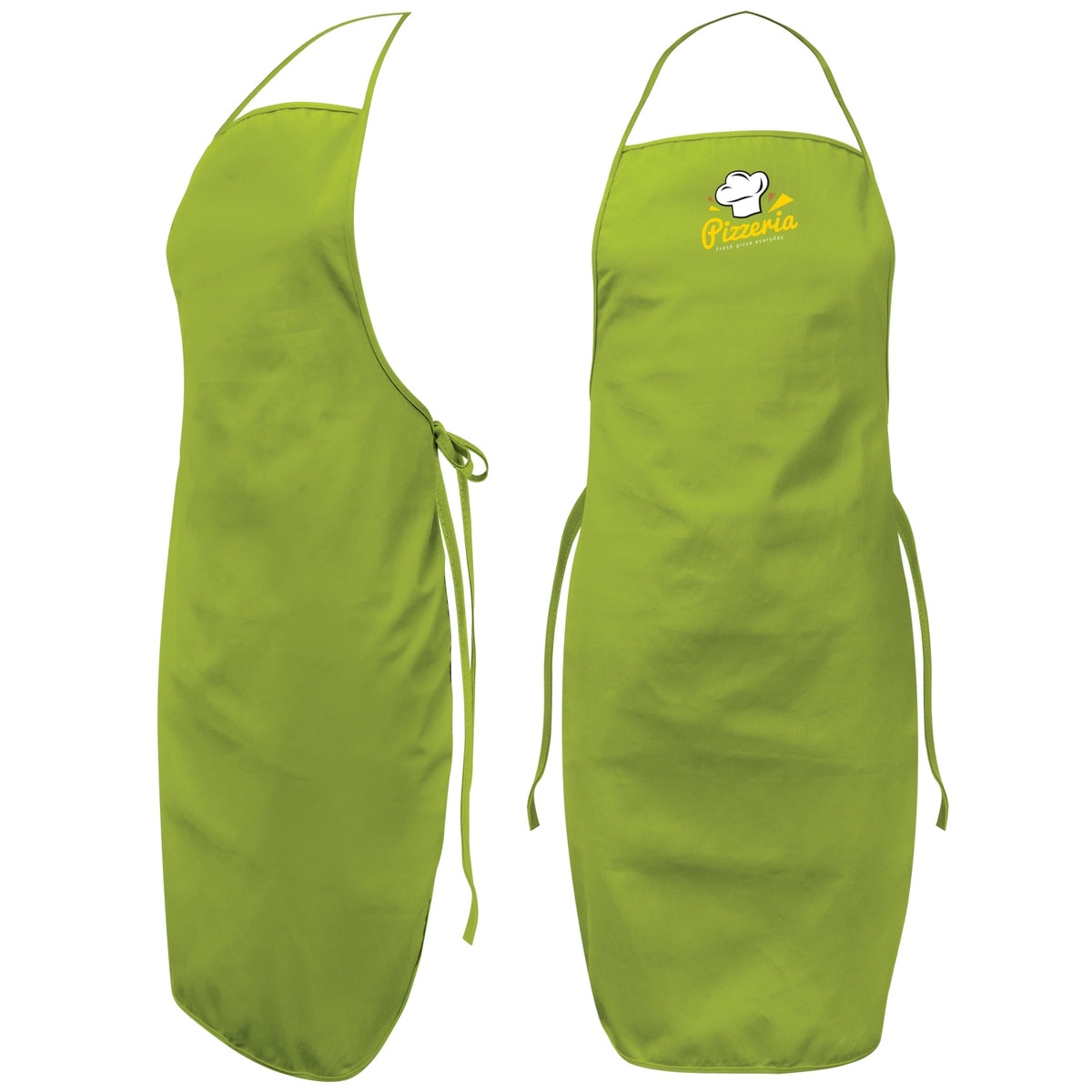 Ritz Bib Apron - Bright Green