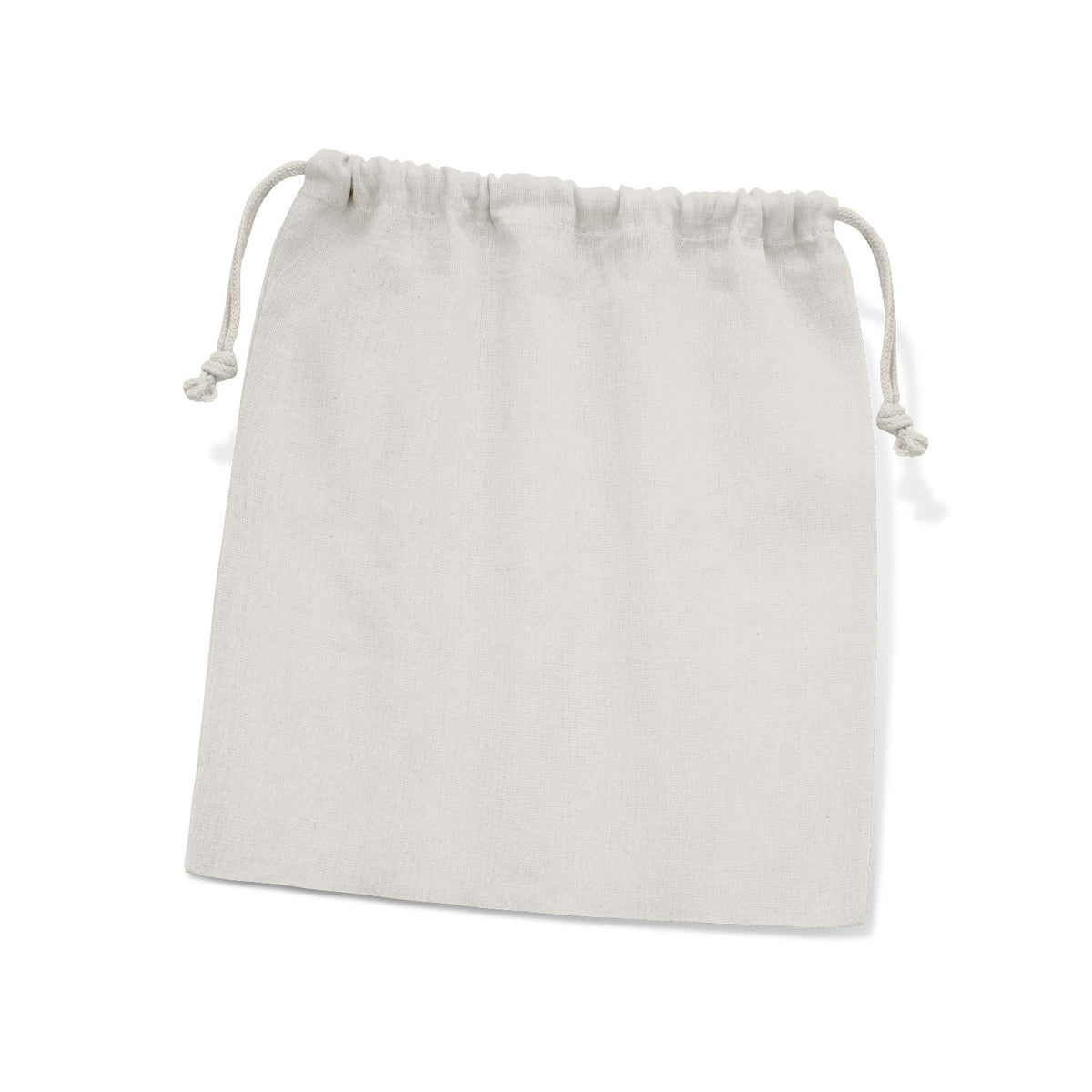 Cotton Gift Bag - Medium - White
