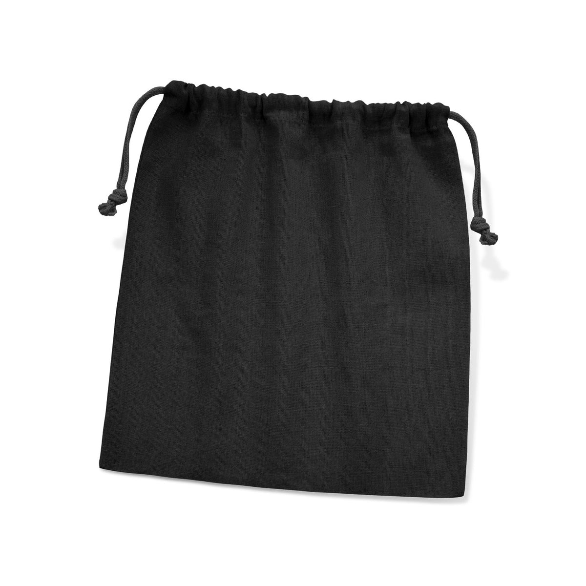 Cotton Gift Bag - Medium - Black