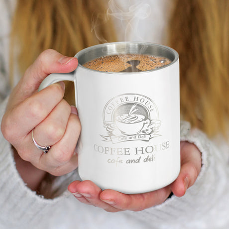 Thermax Coffee Mug - Laser Engraving