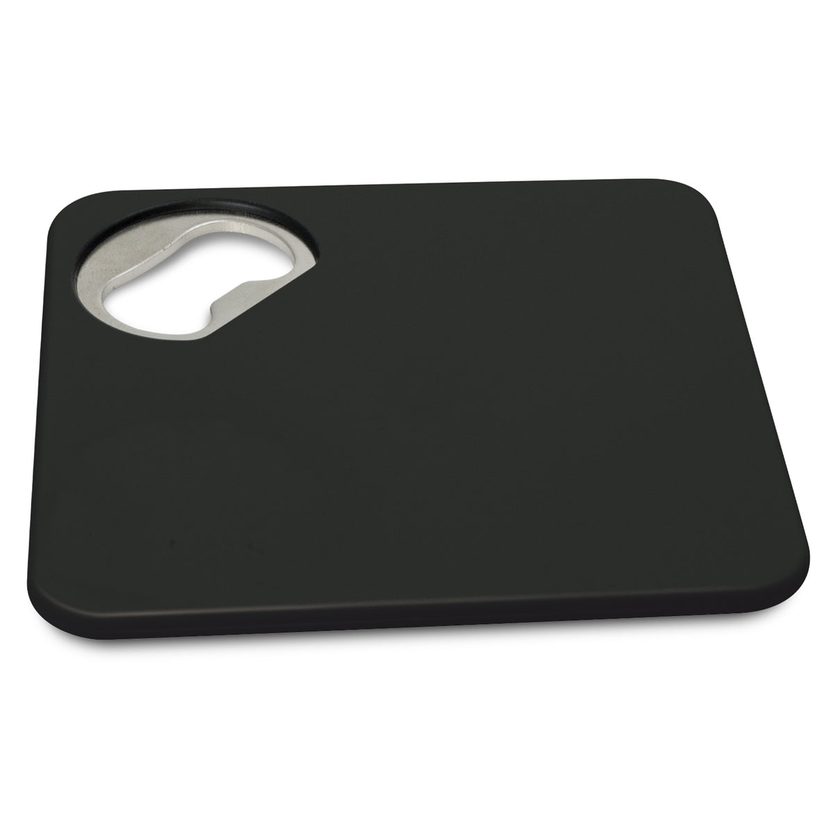 Coaster Bottle Opener - Black