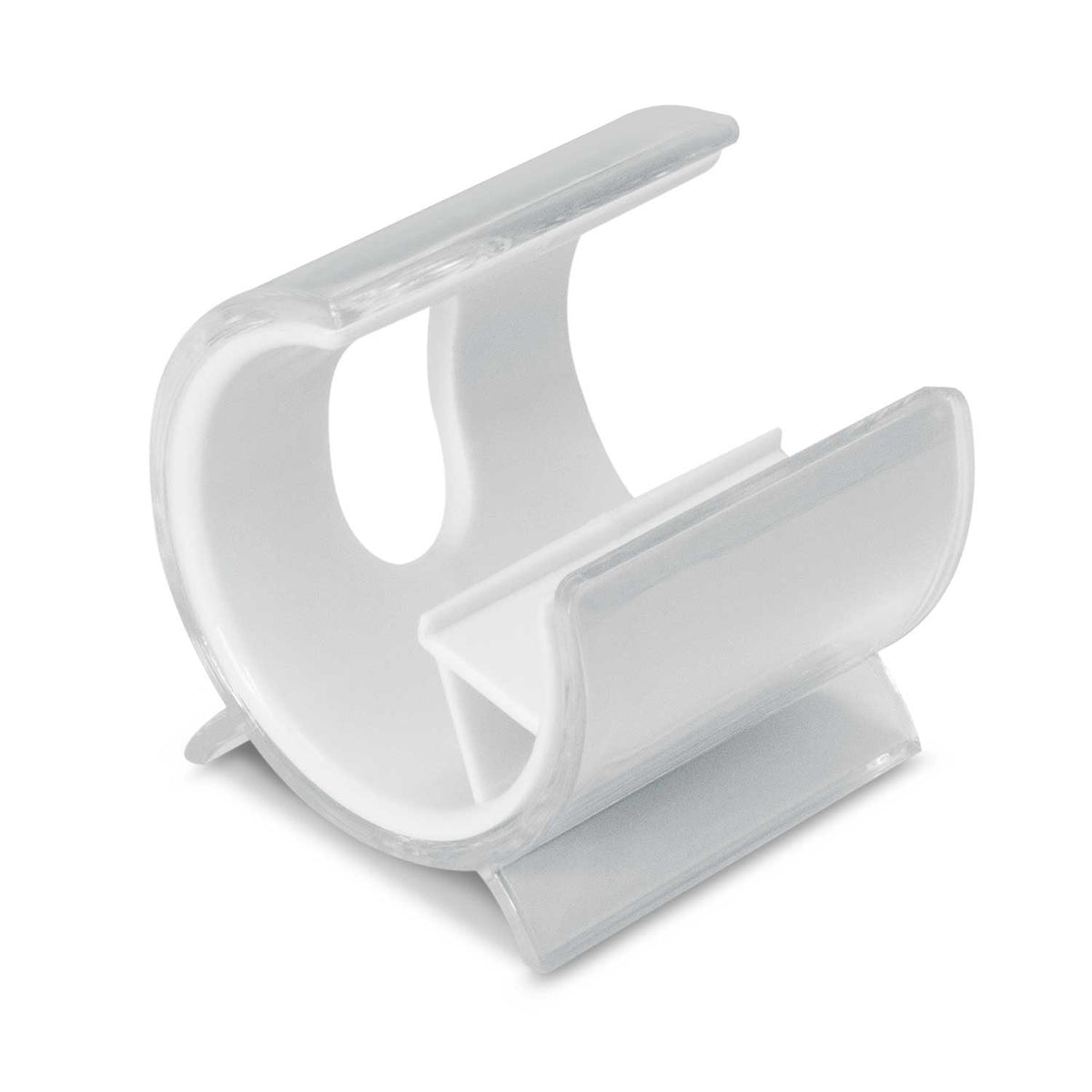Delphi Phone Stand - White/Clear
