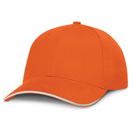 Swift Cap - White Trim - Orange