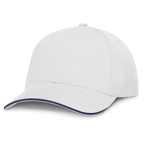 Swift Cap - White - White/Royal Blue