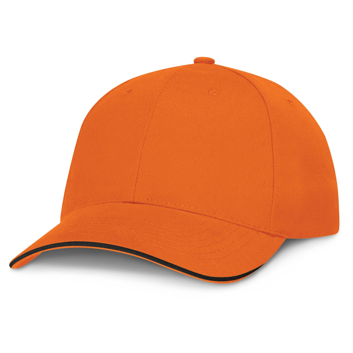 Swift Cap - Black Trim - Orange