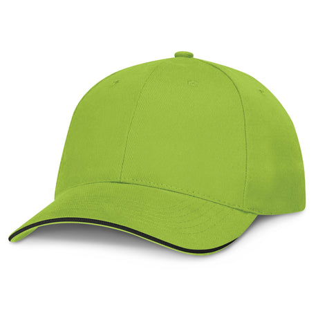Swift Cap - Black Trim - Bright Green