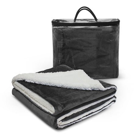 Oslo Luxury Blanket - Black