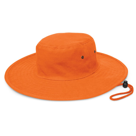 Cabana Wide Brim Hat - Orange