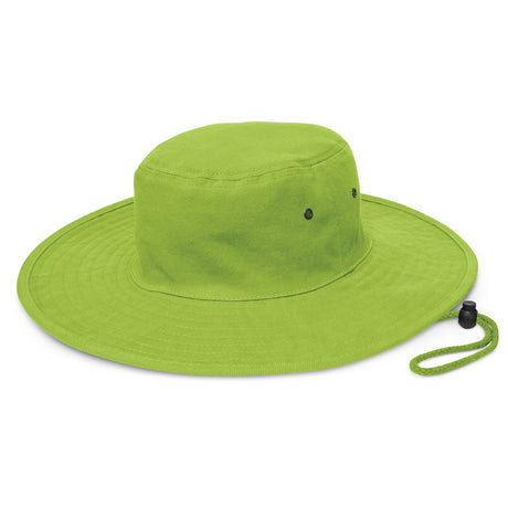 Cabana Wide Brim Hat - Bright Green