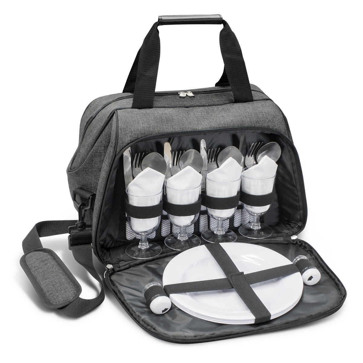 Hampton Picnic Bag - Grey