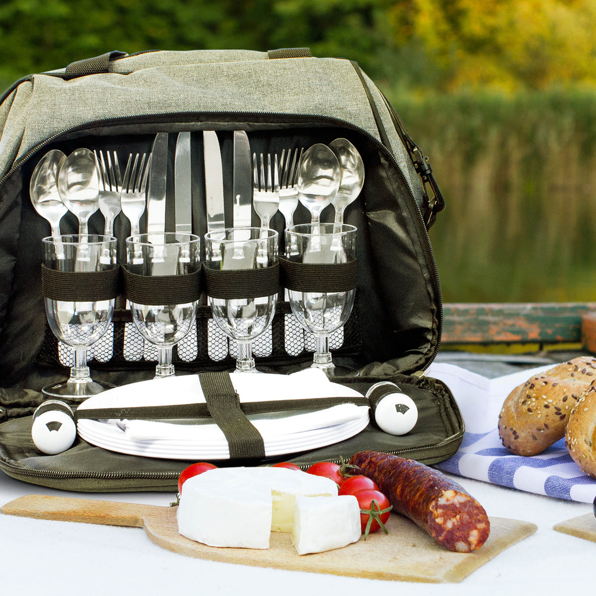 Hampton Picnic Bag - Feature