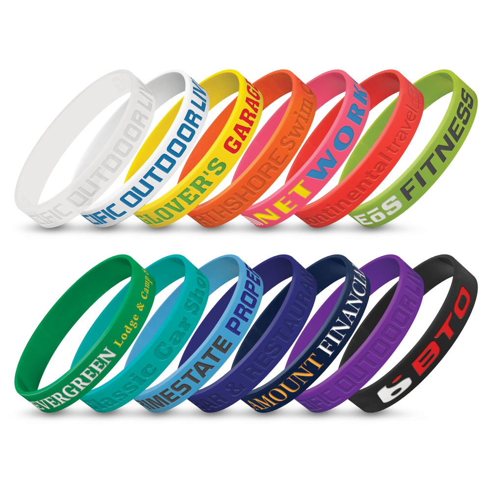 Silicone Wrist Band - Debossed - Main