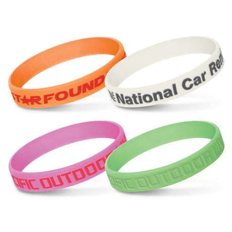 Silicone Wrist Band - Glow in the Dark - Feature