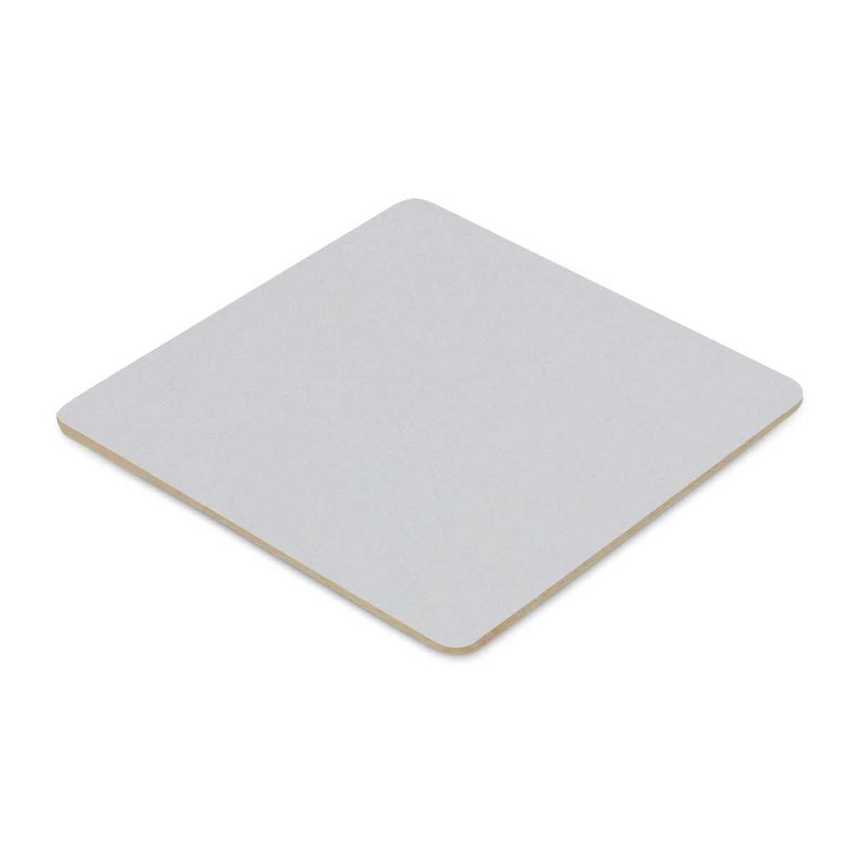 Cardboard Drink Coaster - Square - White