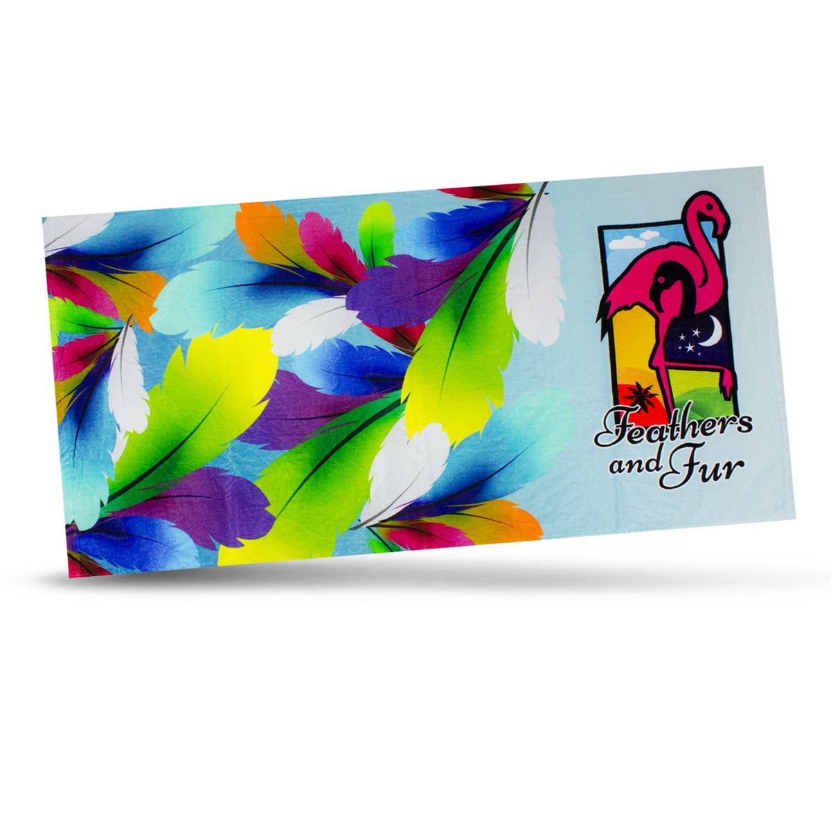 Picasso Beach Towel - White