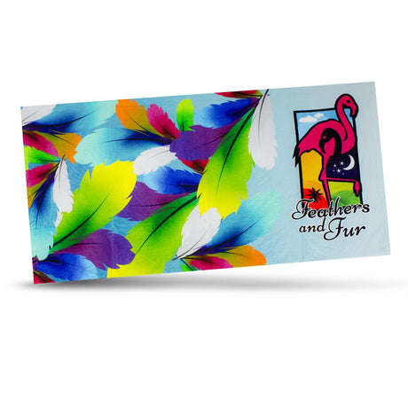 Picasso Beach Towel - White