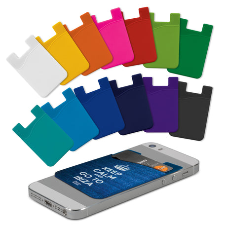 Silicone Phone Wallet - Full Colour - Main