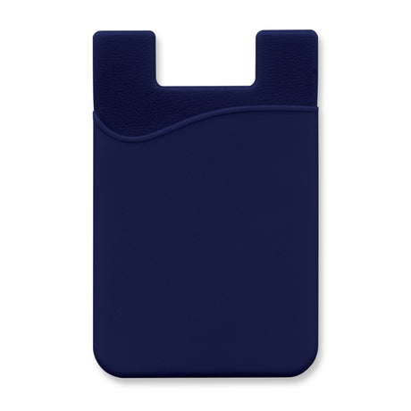 Silicone Phone Wallet - Full Colour - Navy