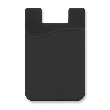 Silicone Phone Wallet - Full Colour - Black