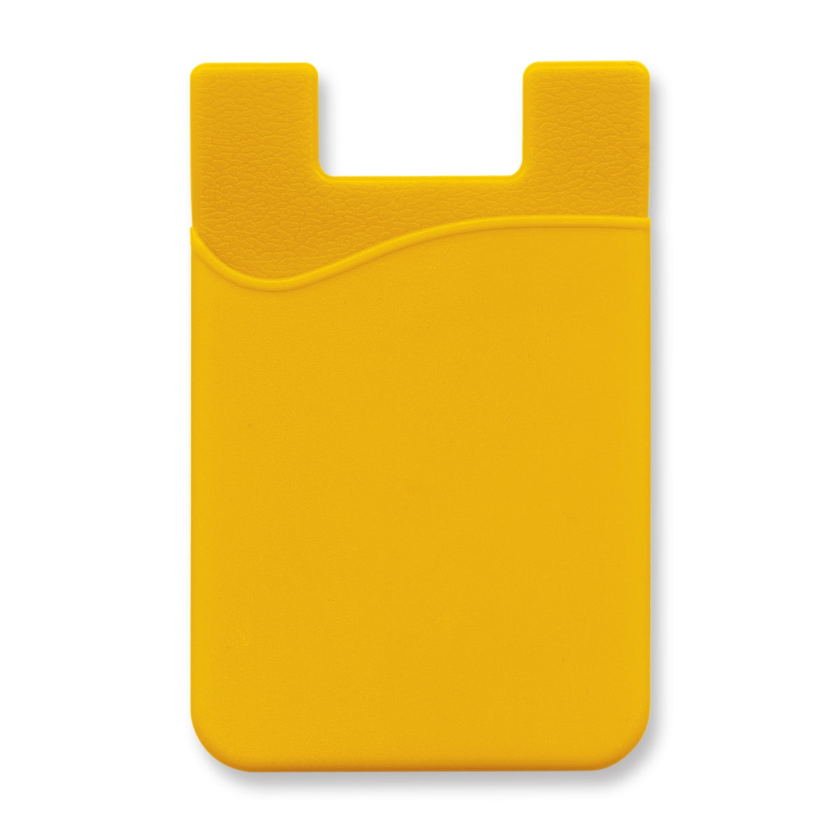 Silicone Phone Wallet - Full Colour - Yellow
