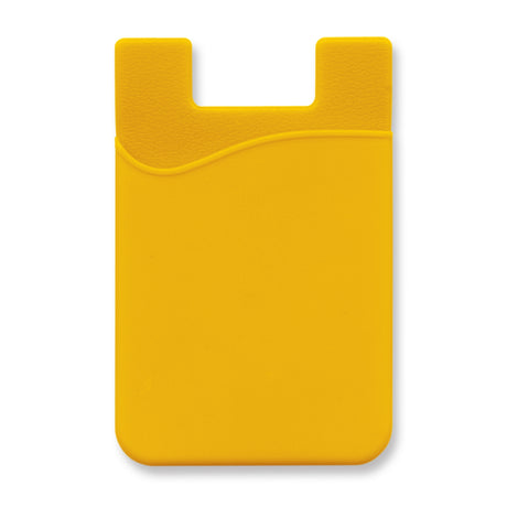 Silicone Phone Wallet - Full Colour - Yellow