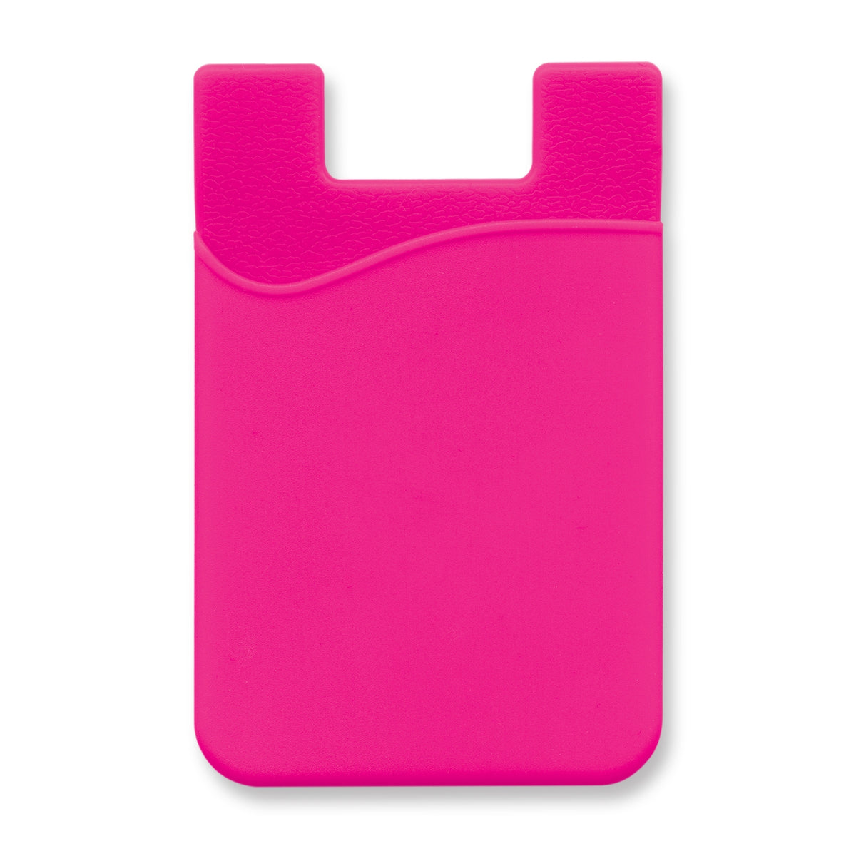 Silicone Phone Wallet - Full Colour - Pink