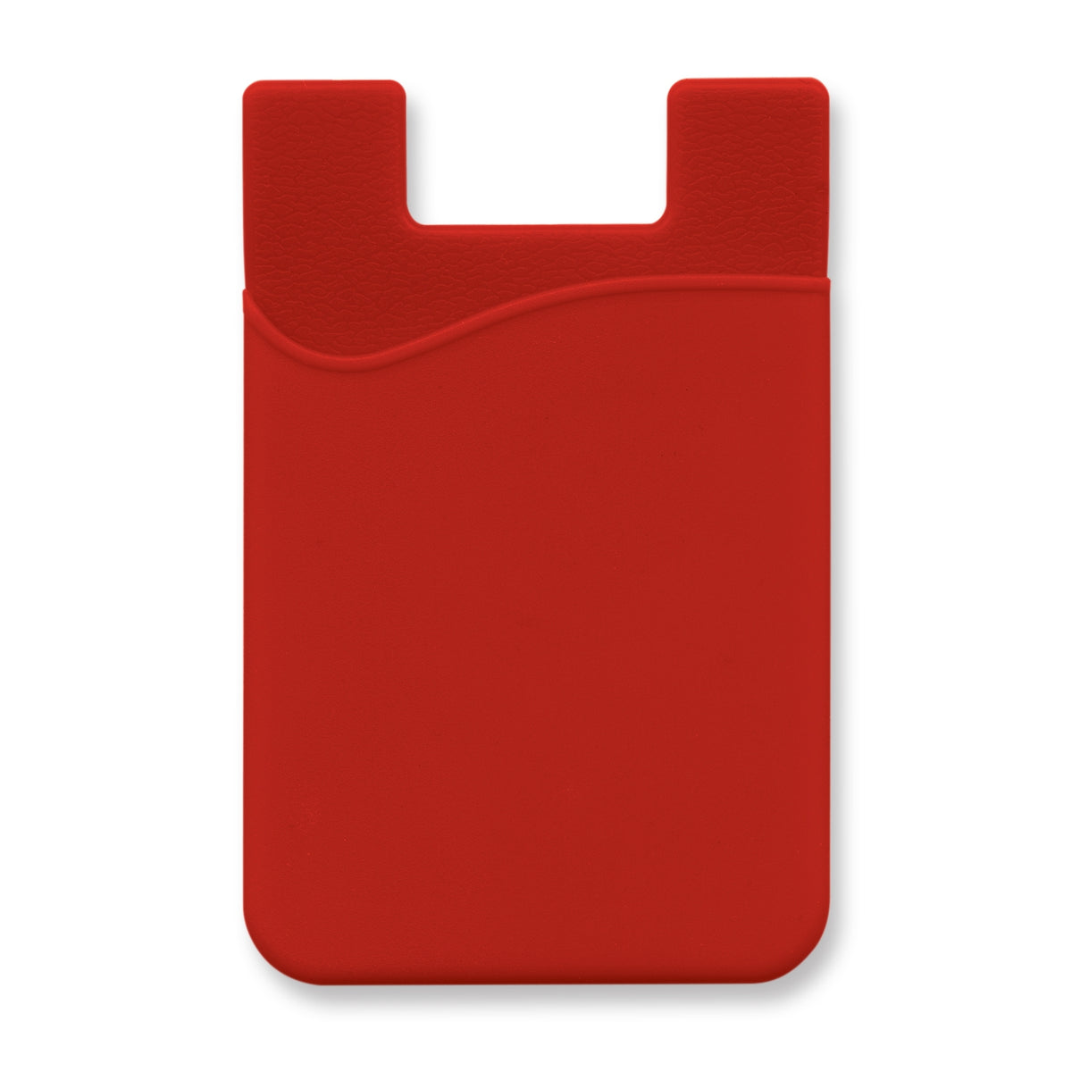 Silicone Phone Wallet - Full Colour - Red