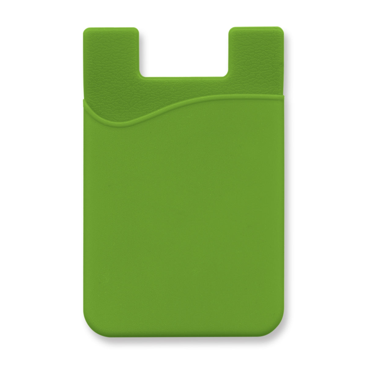 Silicone Phone Wallet - Full Colour - Bright Green