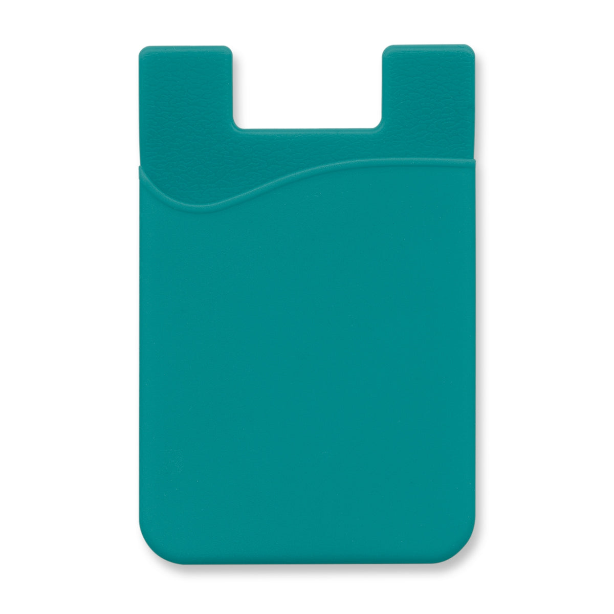 Silicone Phone Wallet - Full Colour - Teal
