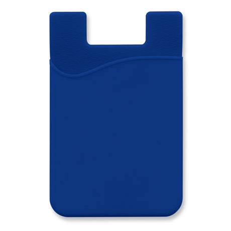 Silicone Phone Wallet - Indent - Dark Blue