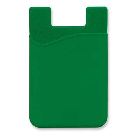 Silicone Phone Wallet - Indent - Dark Green