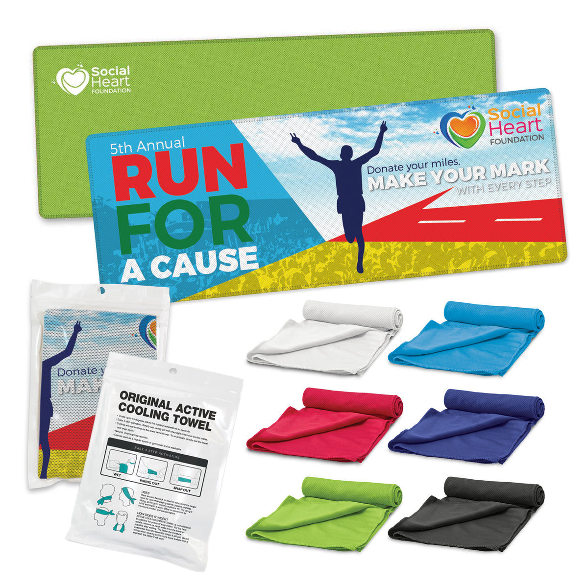 Active Cooling Towel - Pouch - Main