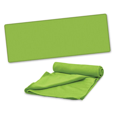 Active Cooling Towel - Pouch - Bright Green