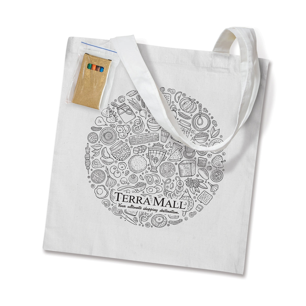 Sonnet Colouring Tote Bag - Main