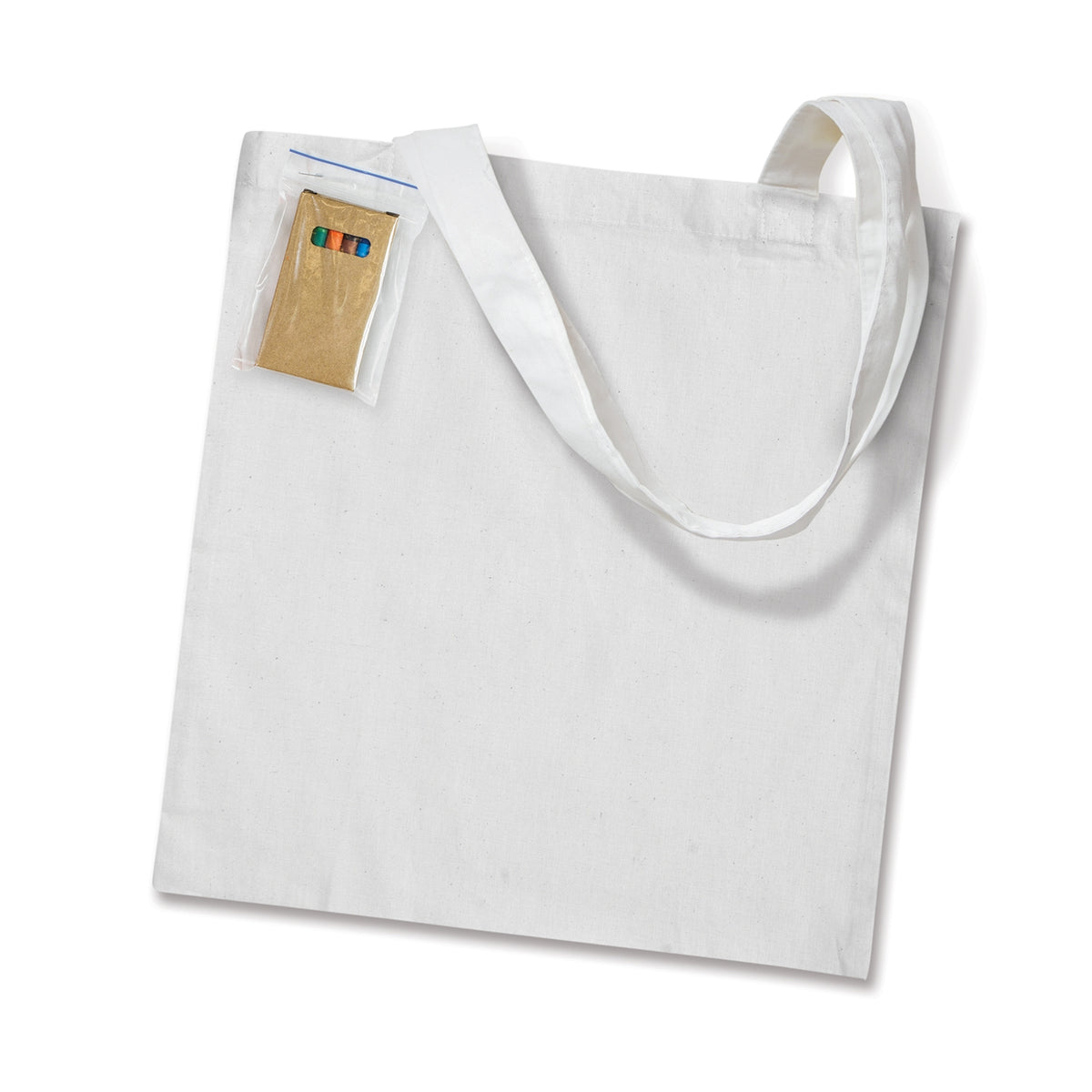 Sonnet Colouring Tote Bag - White