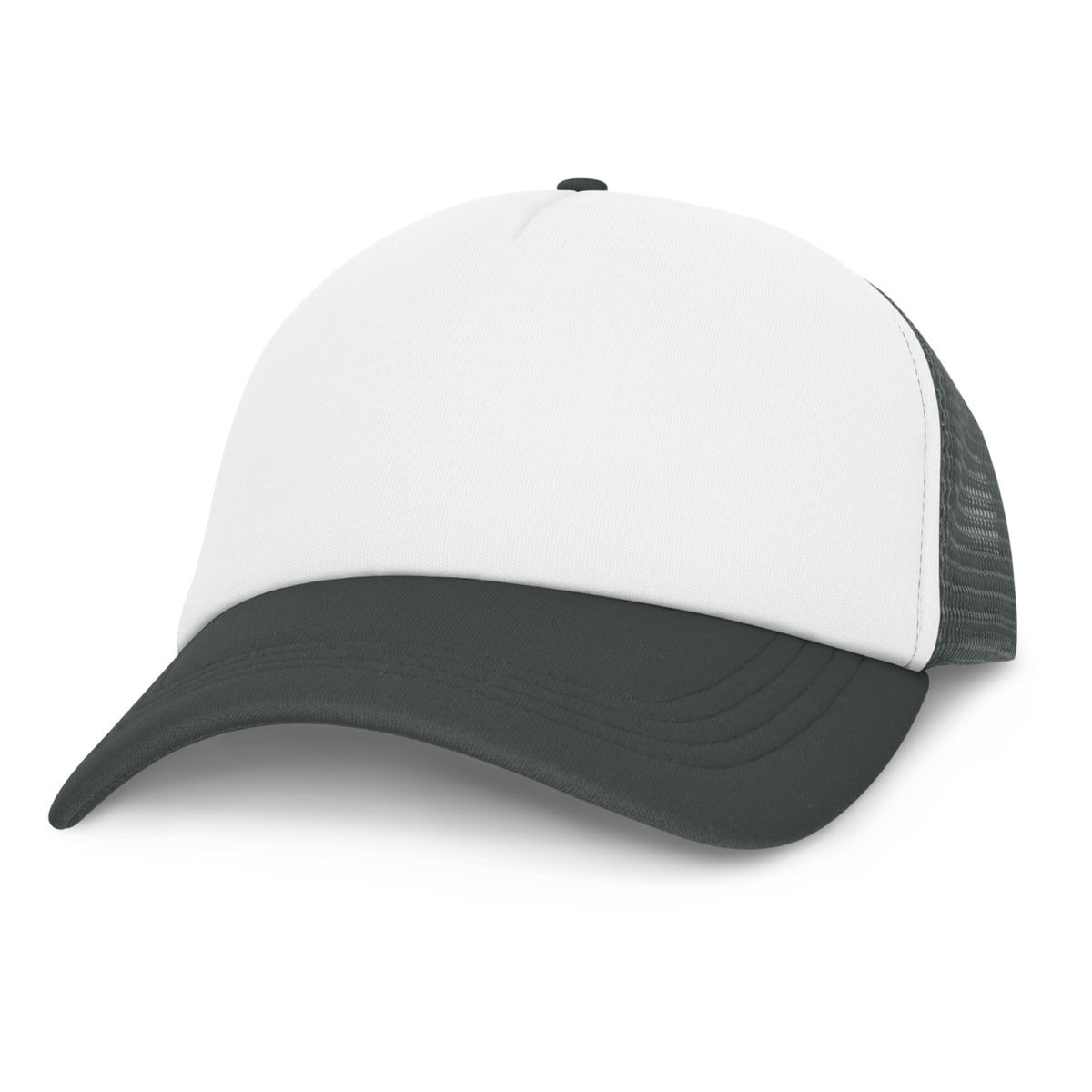 Cruise Mesh Cap - White Front - White/Grey