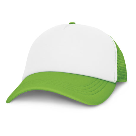 Cruise Mesh Cap - White Front - White/Bright Green